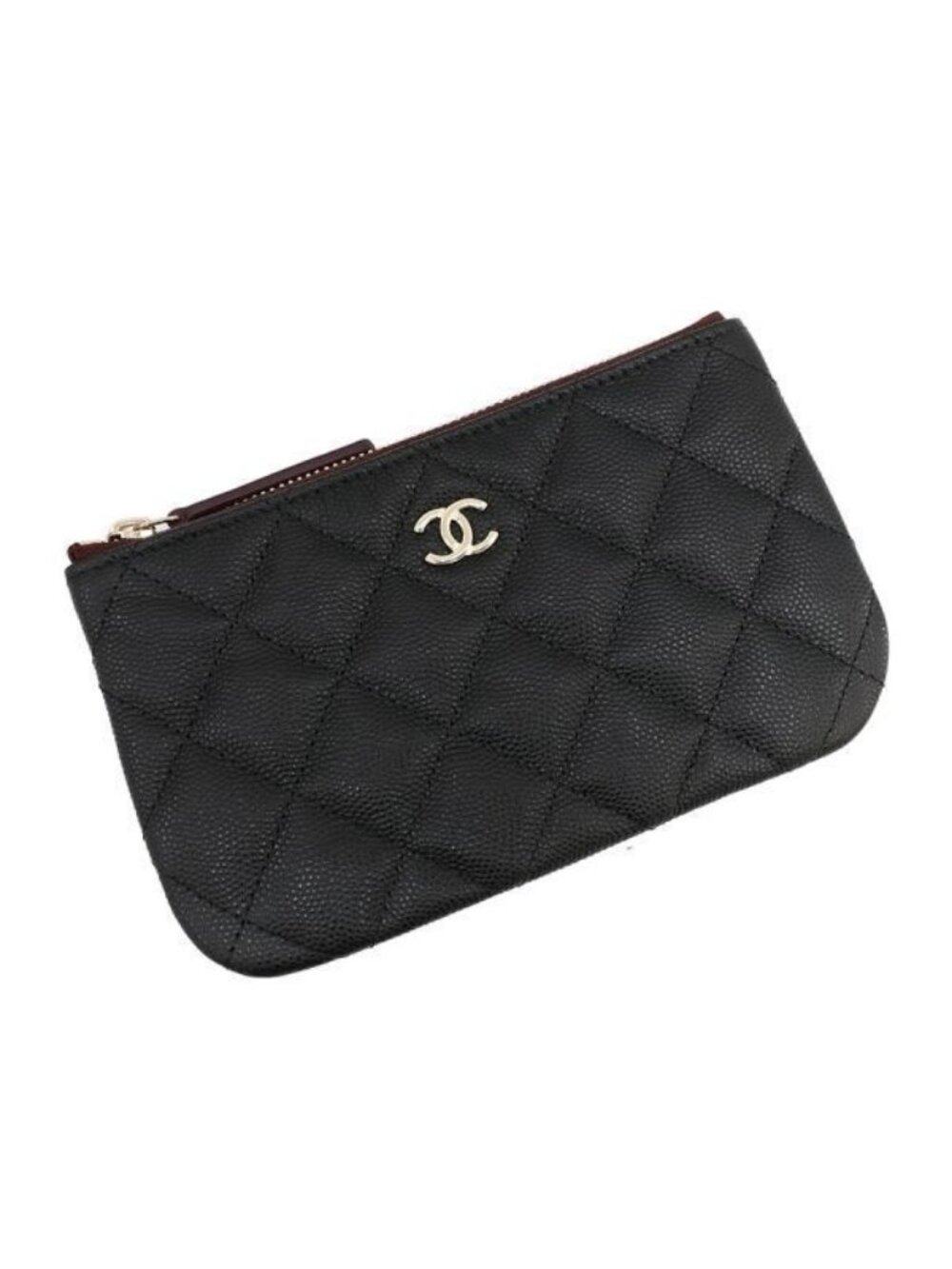 Chanel Caviar Quilted Pouch